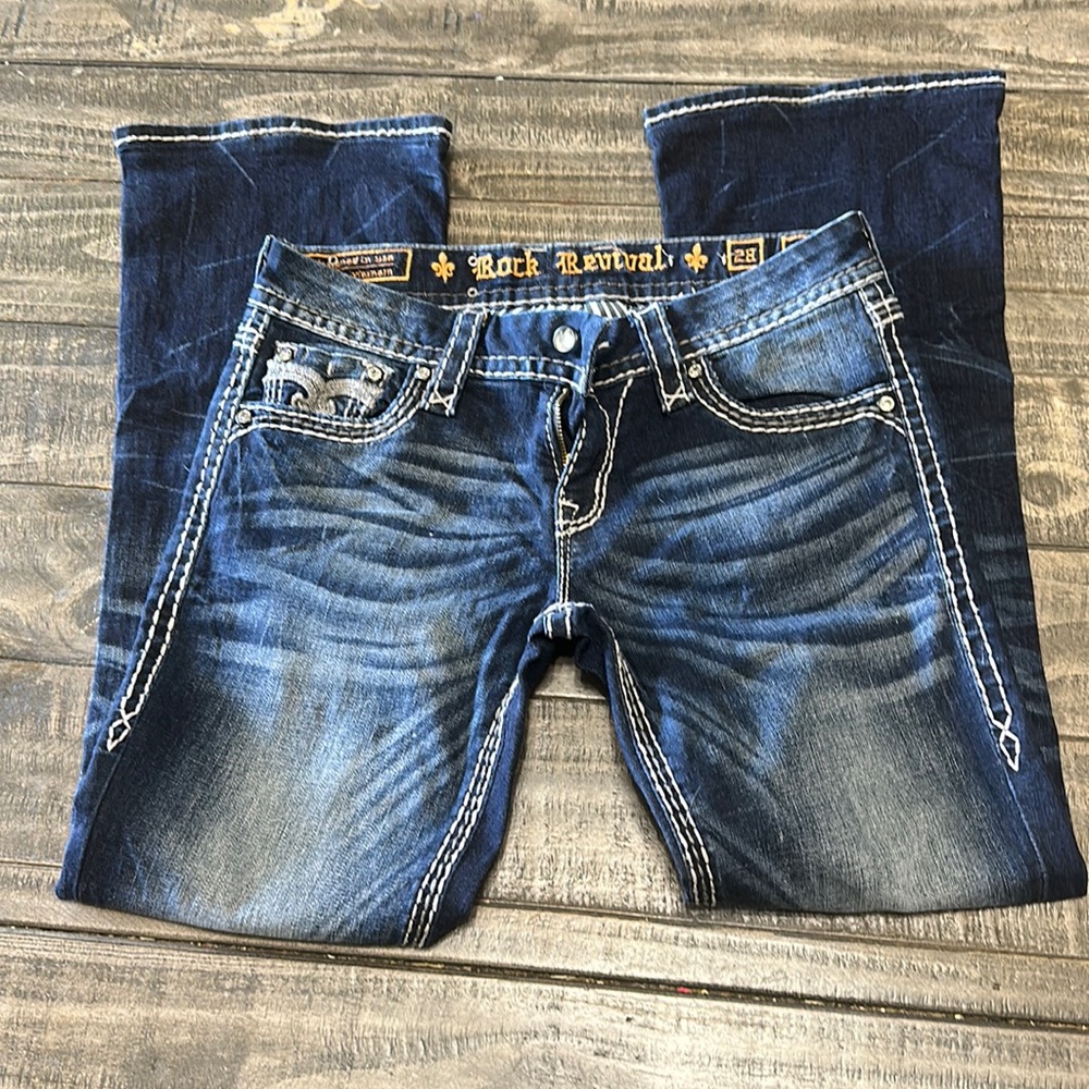 Rock revival bootcut “drew” jeans